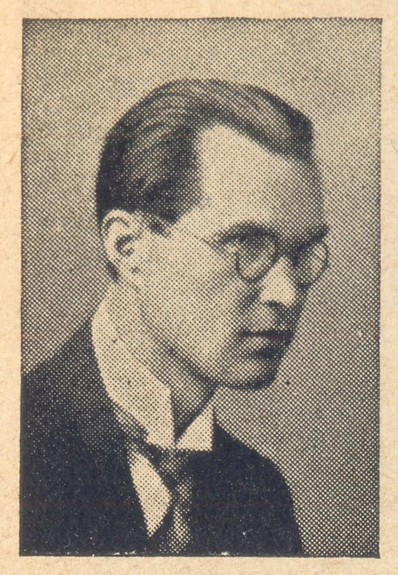 Porträt von Jaroslav Hamerský (1896–1937) – Gedenkseite