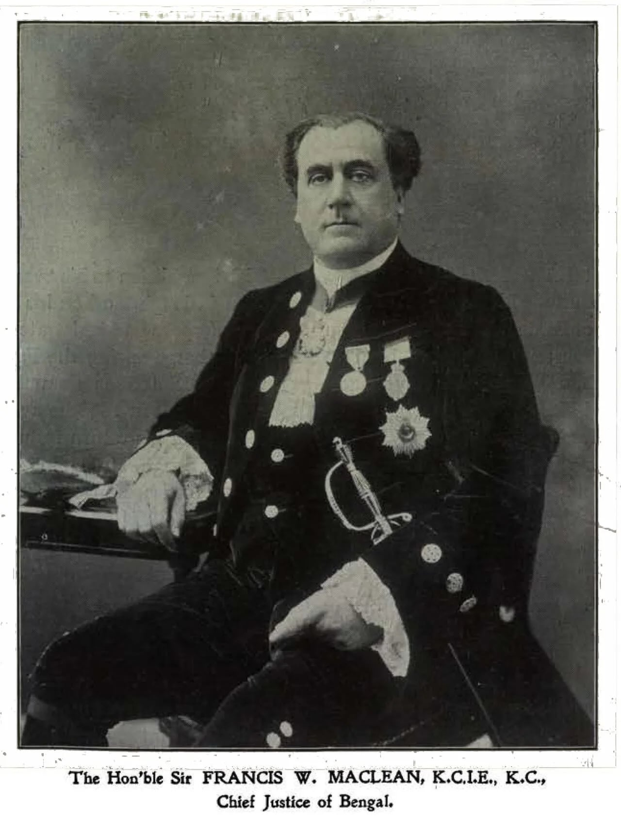 Portrait of Francis William Maclean (1844–1913) – memorial page