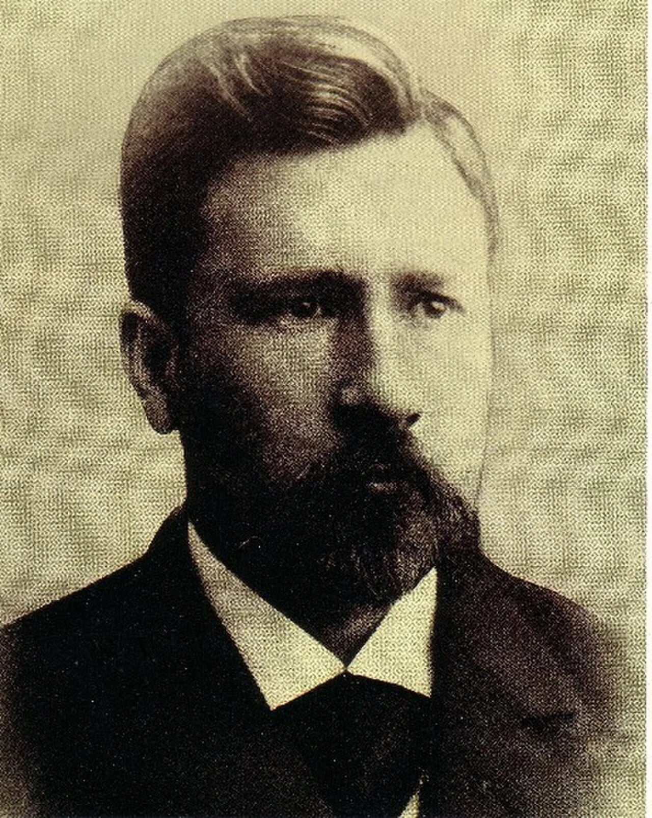 Porträt von Francisco A. Barroetaveña (1856–1933) – Gedenkseite