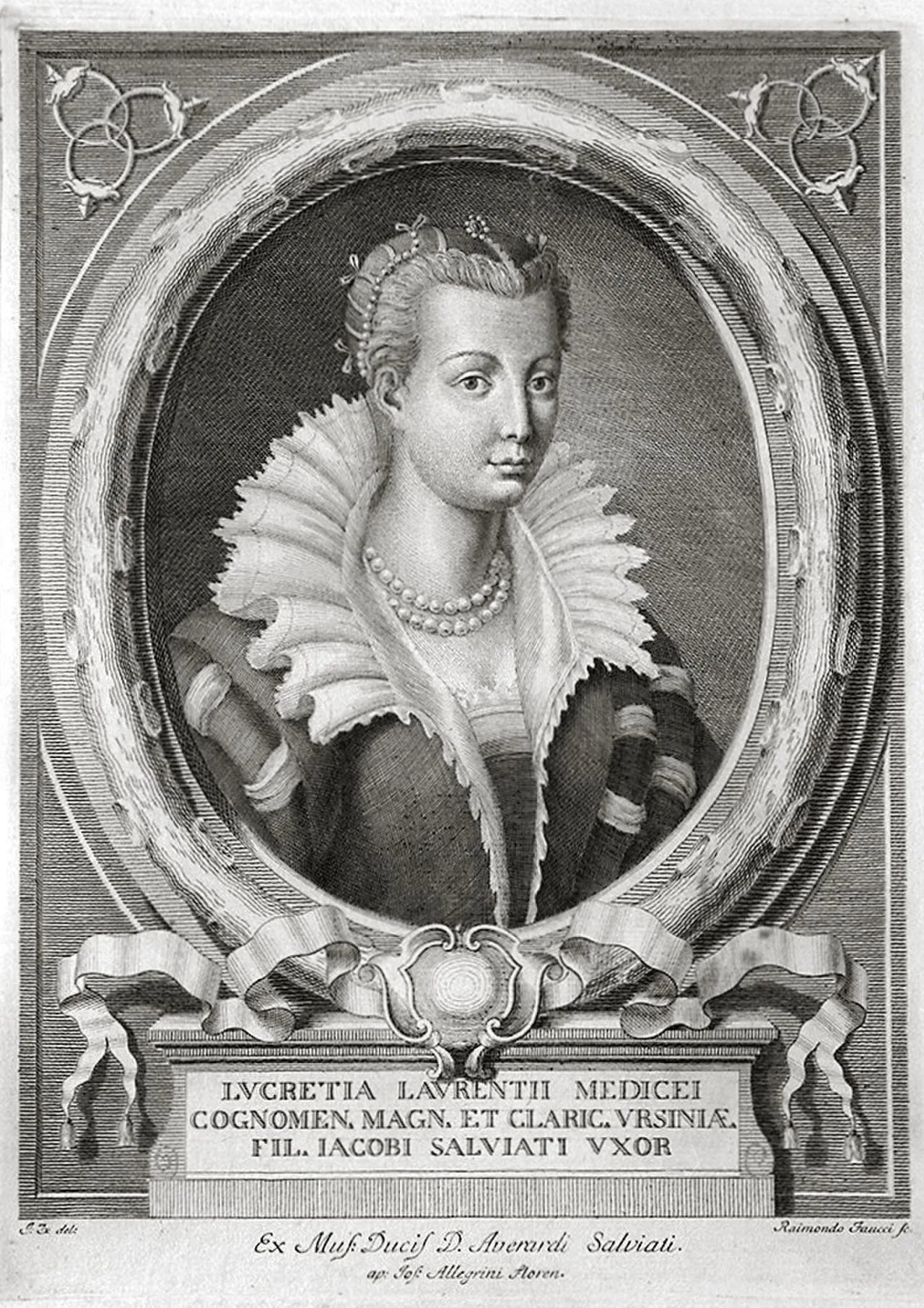 Portrait of Lucrezia di Lorenzo de’ Medici (1470–1553) – memorial page