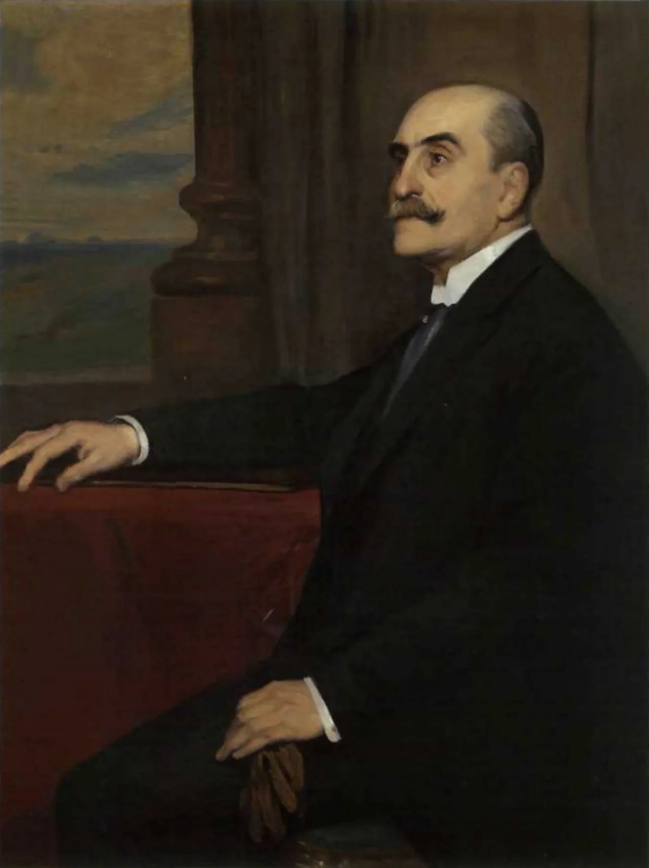 Porträt von Francisco Aparicio y Ruiz (1852–1936) – Gedenkseite