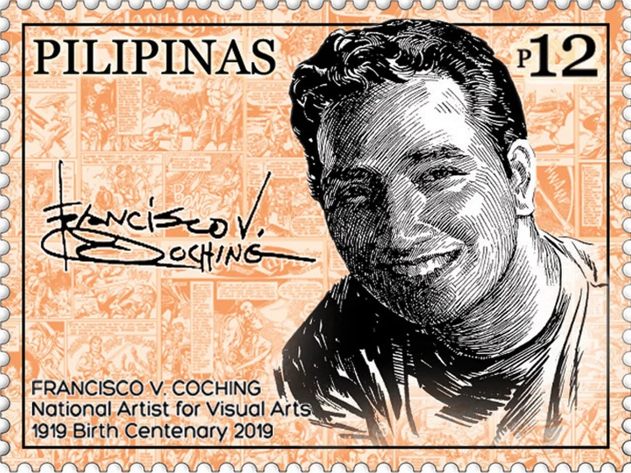 Portrait of Francisco Coching (1919–1998) – memorial page