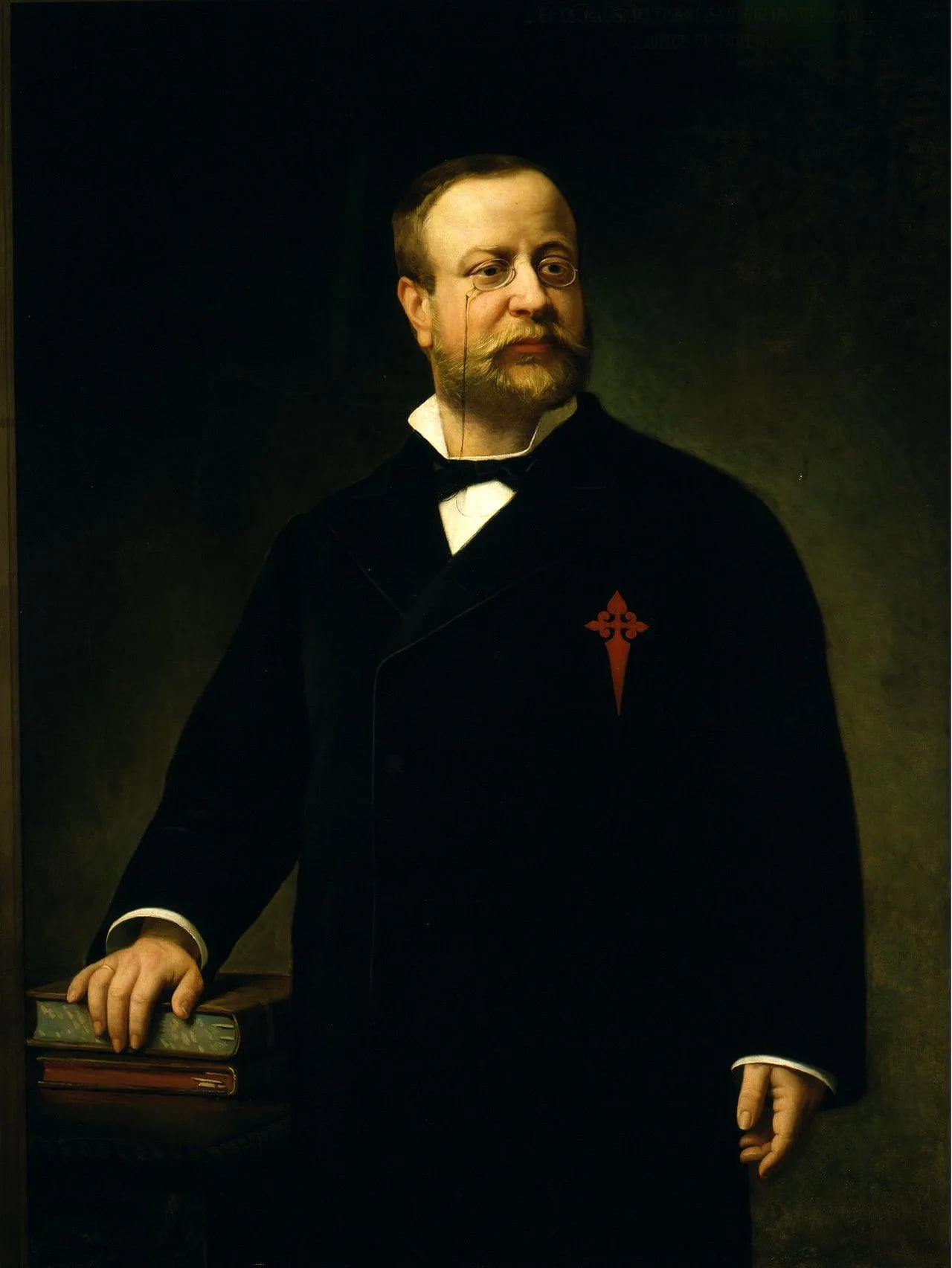 Portrait of Francisco de Borja Queipo de Llano, 8th Count of Toreno (1840–1890) – memorial page