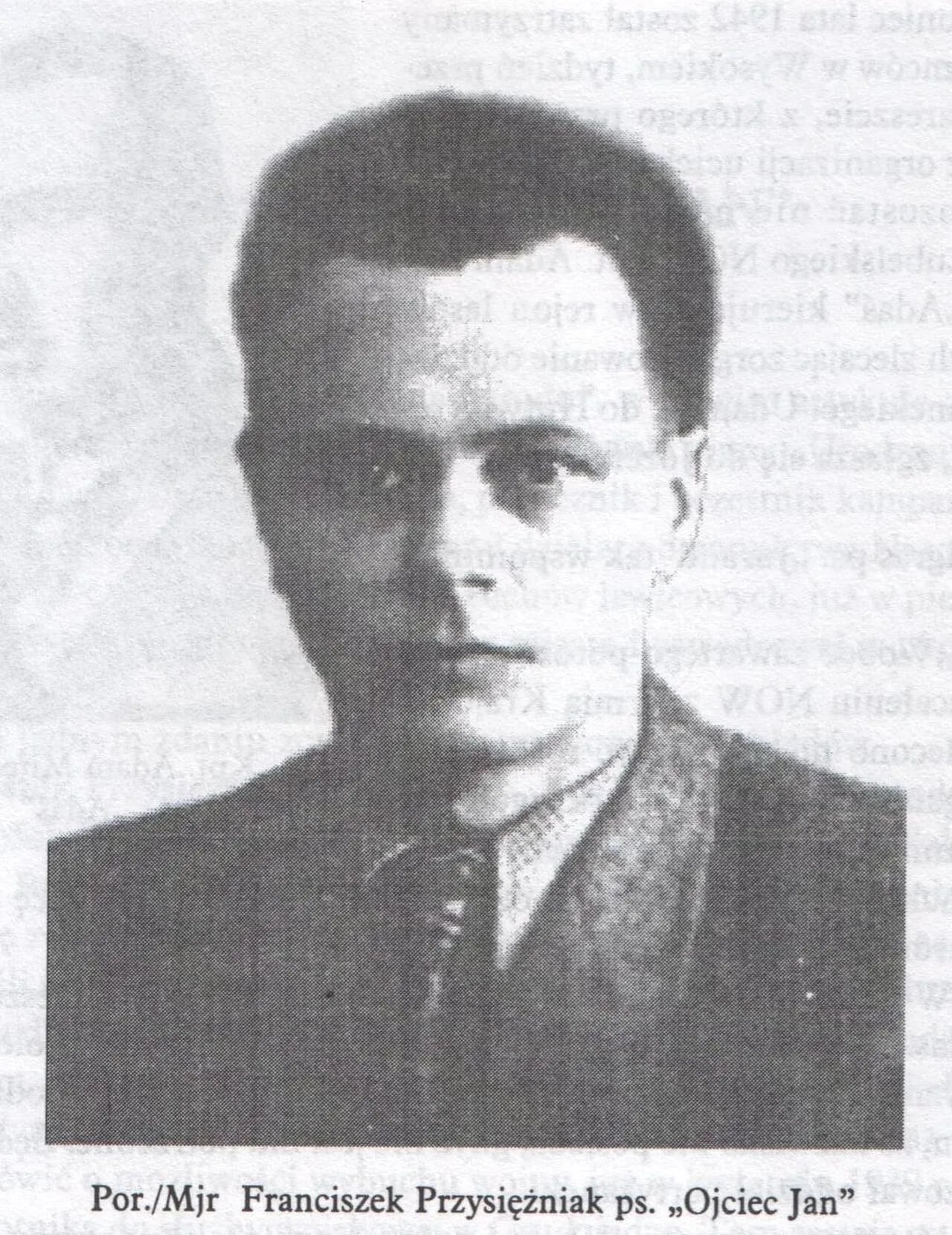 Porträt von Franciszek Przysiężniak (1909–1975) – Gedenkseite