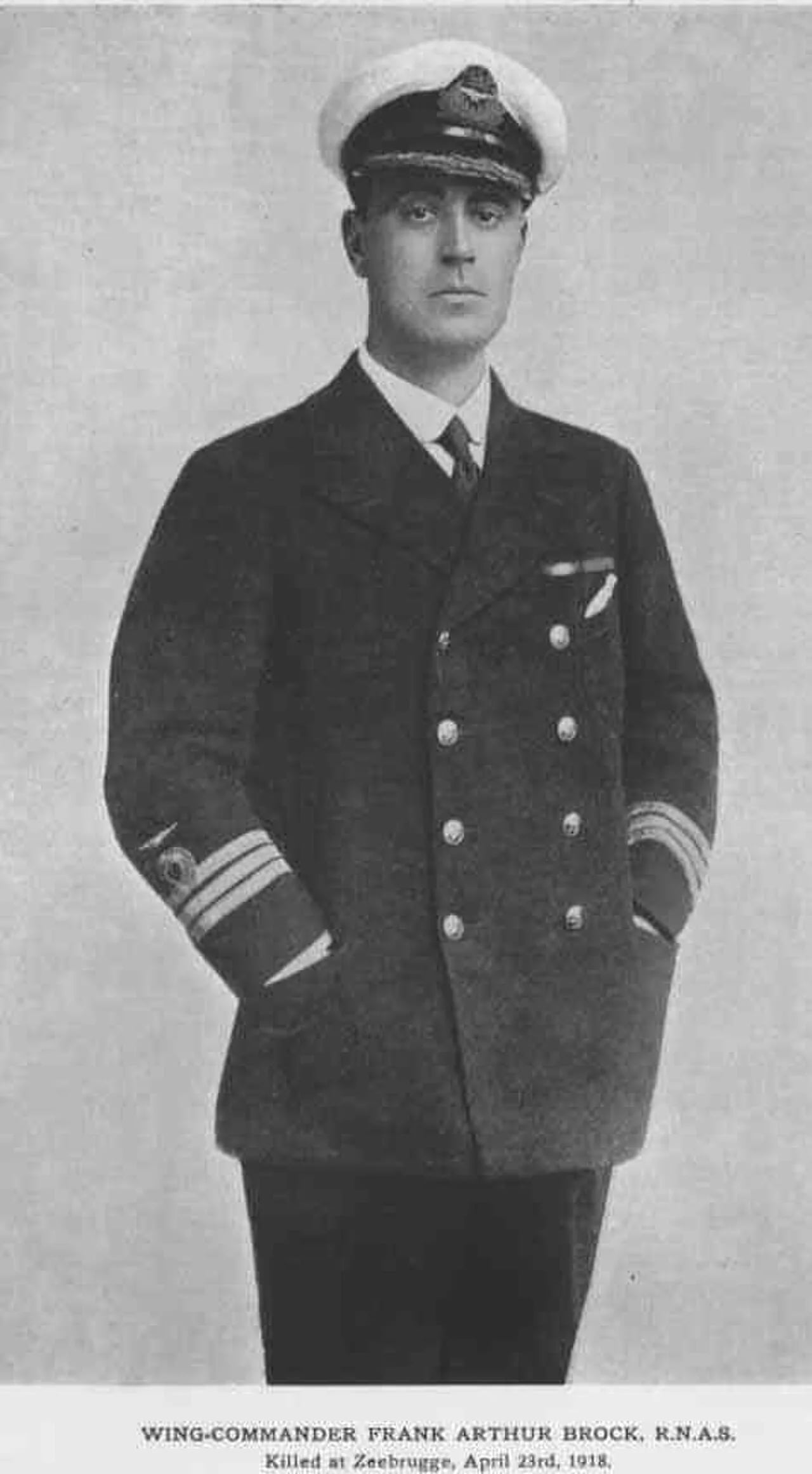 Porträt von Frank Arthur Brock (1888–1918) – Gedenkseite