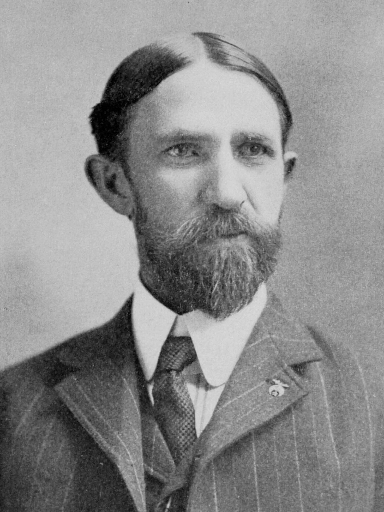 Porträt von Frank B. Archer (1858–1914) – Gedenkseite