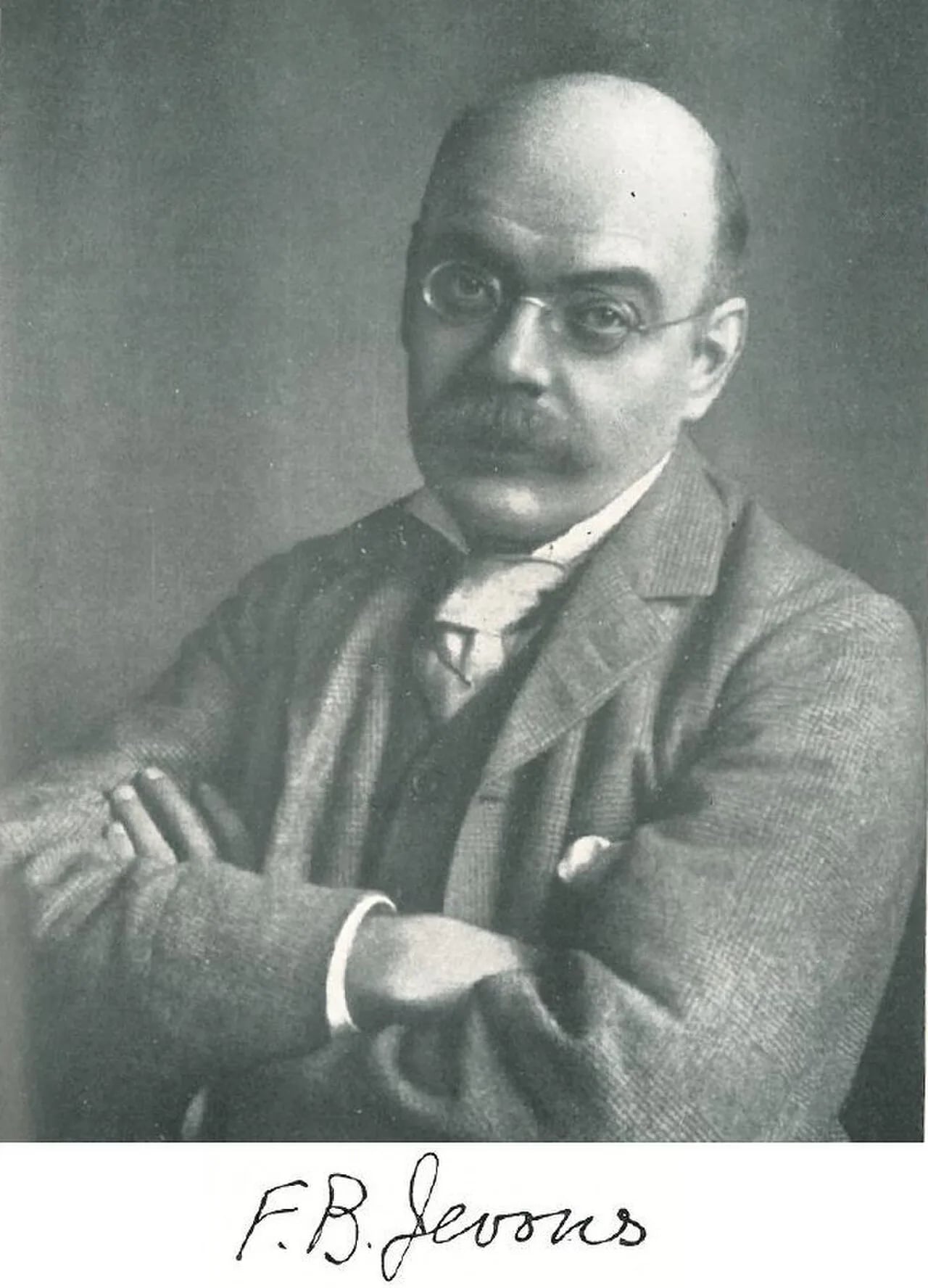 Portrait of Frank Byron Jevons (1858–1936) – memorial page