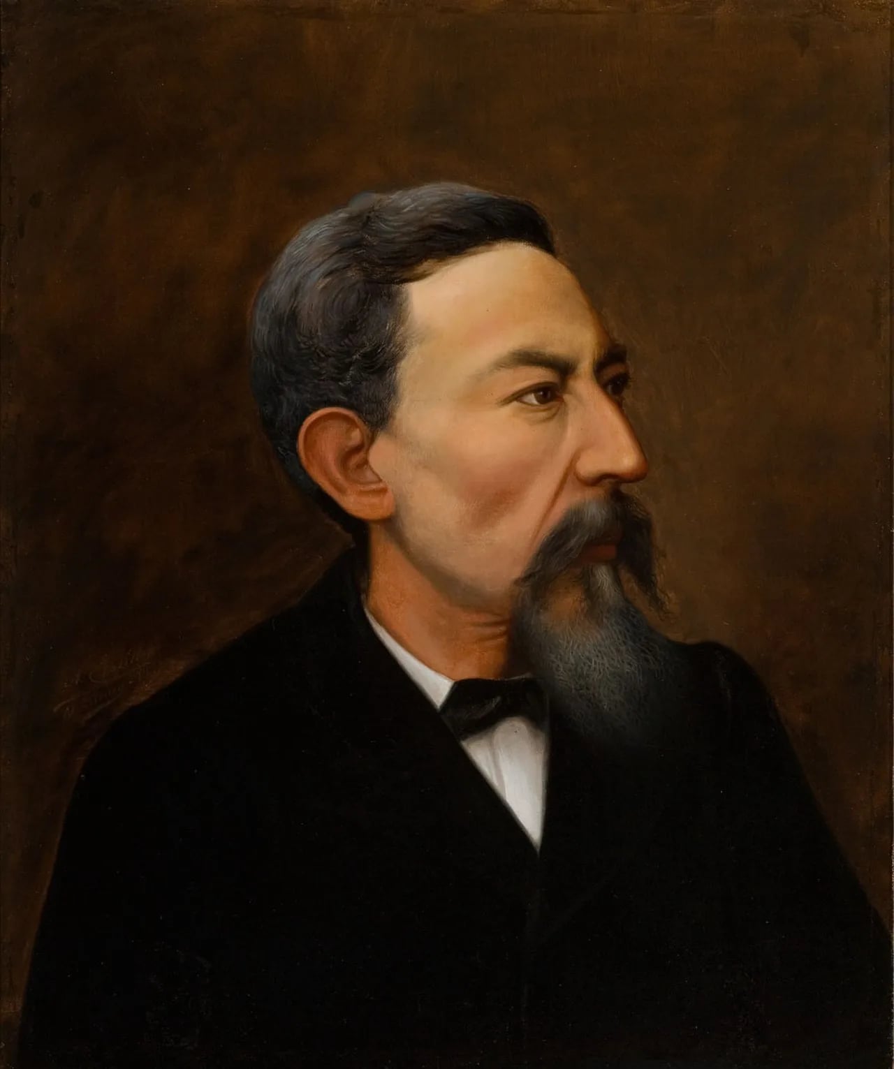 Porträt von Lázaro Garza Ayala (1830–1913) – Gedenkseite