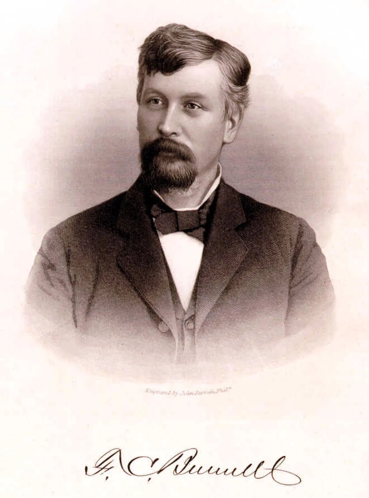 Porträt von Frank Charles Bunnell (1842–1911) – Gedenkseite