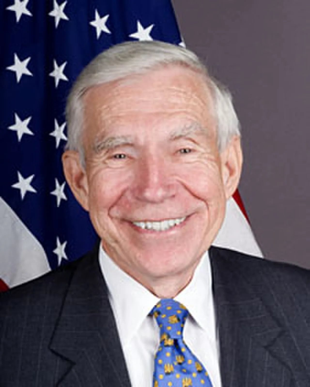 Portrait of Frank E. Baxter (1936–2025) – memorial page