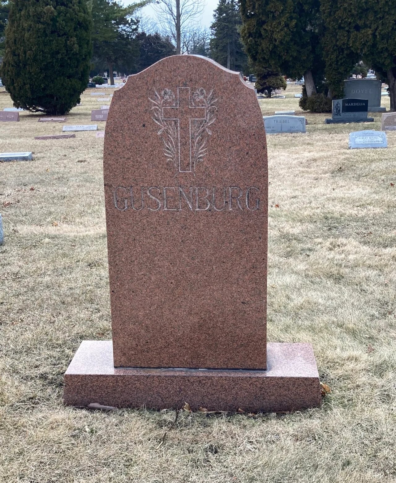 Porträt von Frank Gusenberg (1892–1929) – Gedenkseite