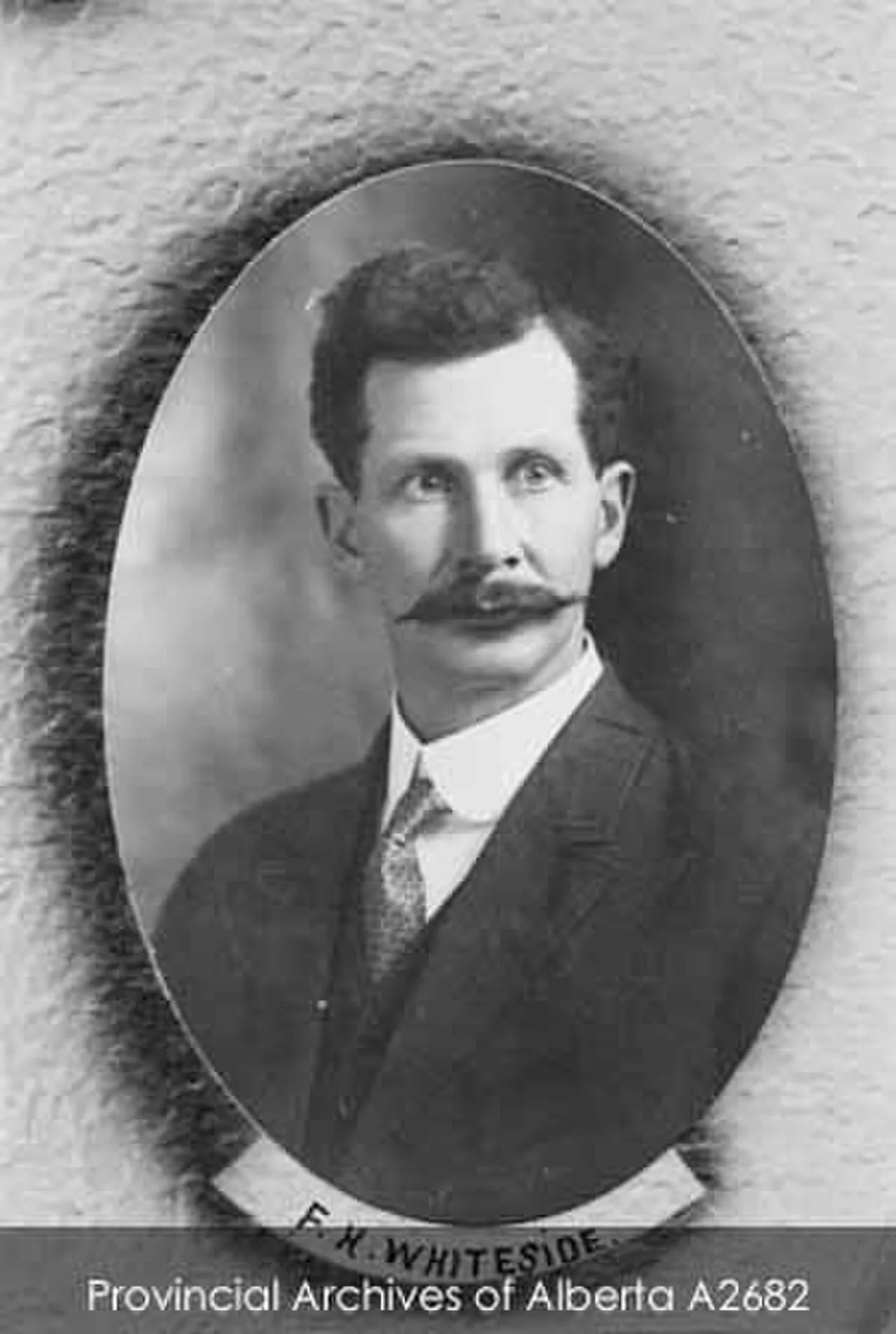 Porträt von Frank H. Whiteside (1873–1916) – Gedenkseite