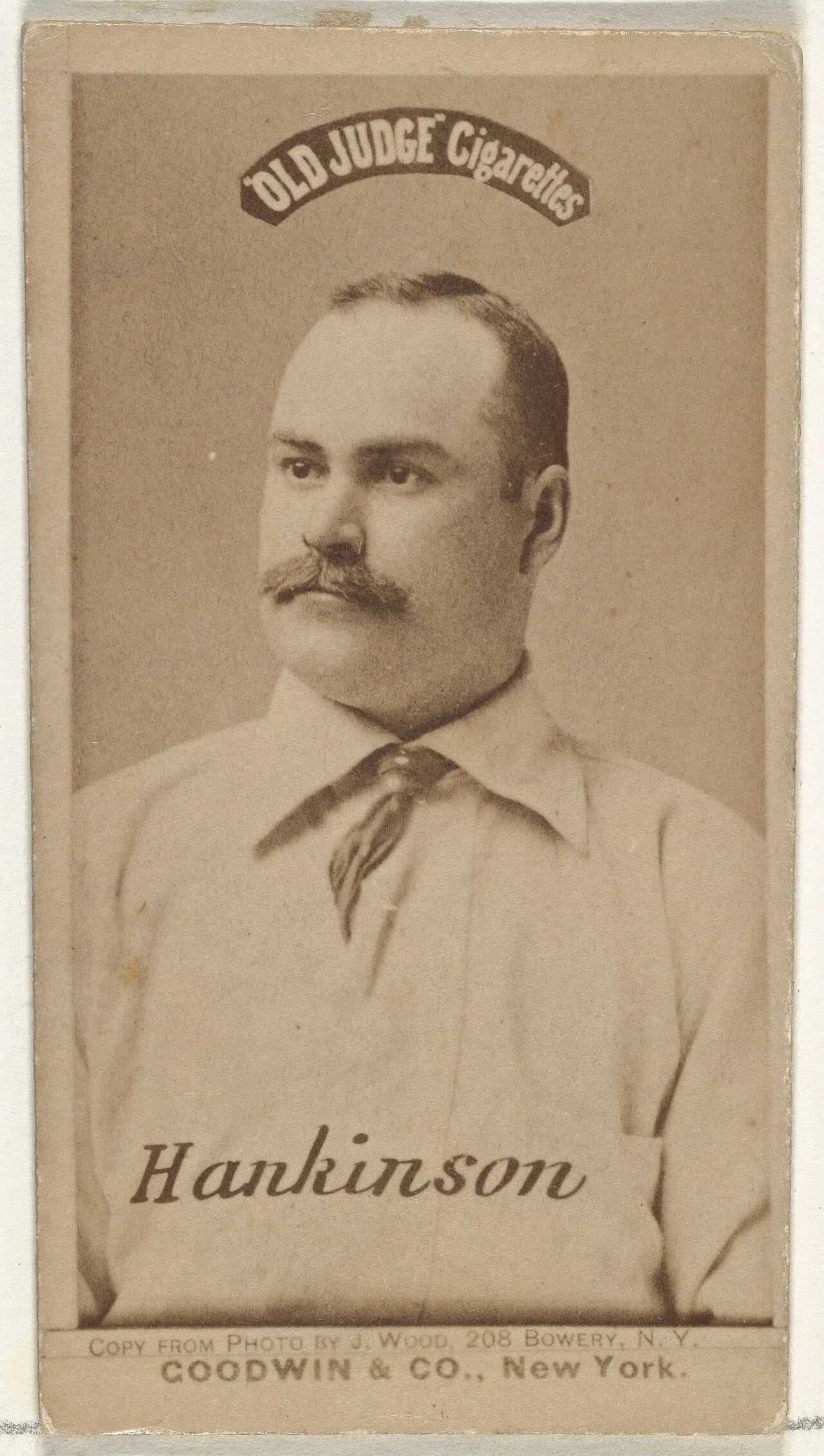 Porträt von Frank Hankinson (1856–1911) – Gedenkseite