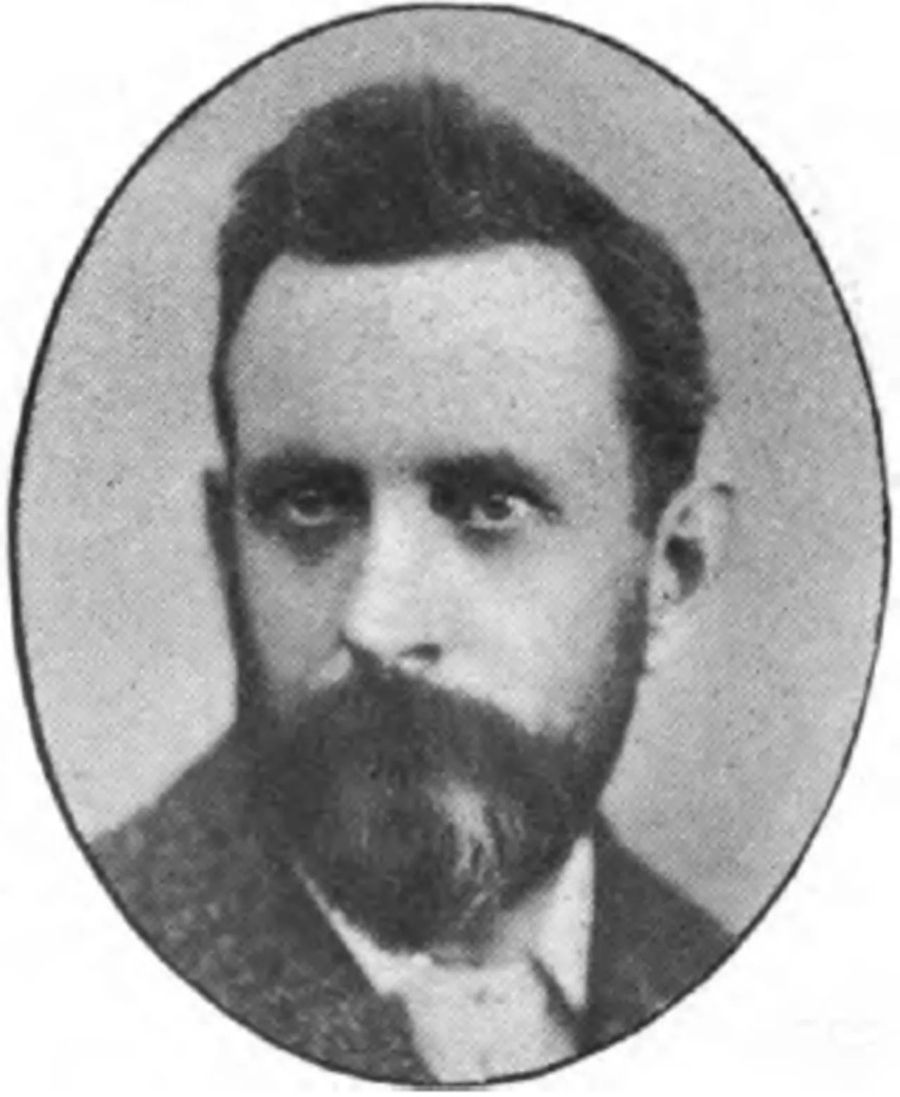 Porträt von Frank Rose (1857–1928) – Gedenkseite