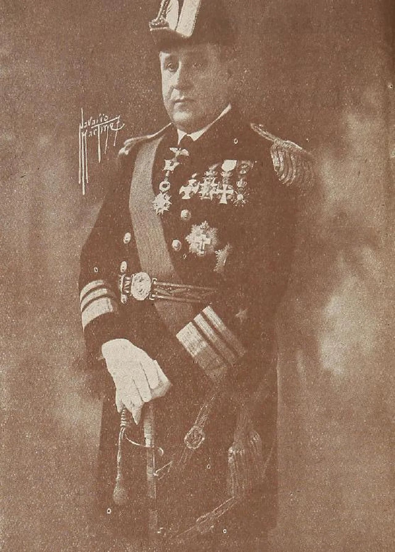 Porträt von Julio Allard (1885–1975) – Gedenkseite