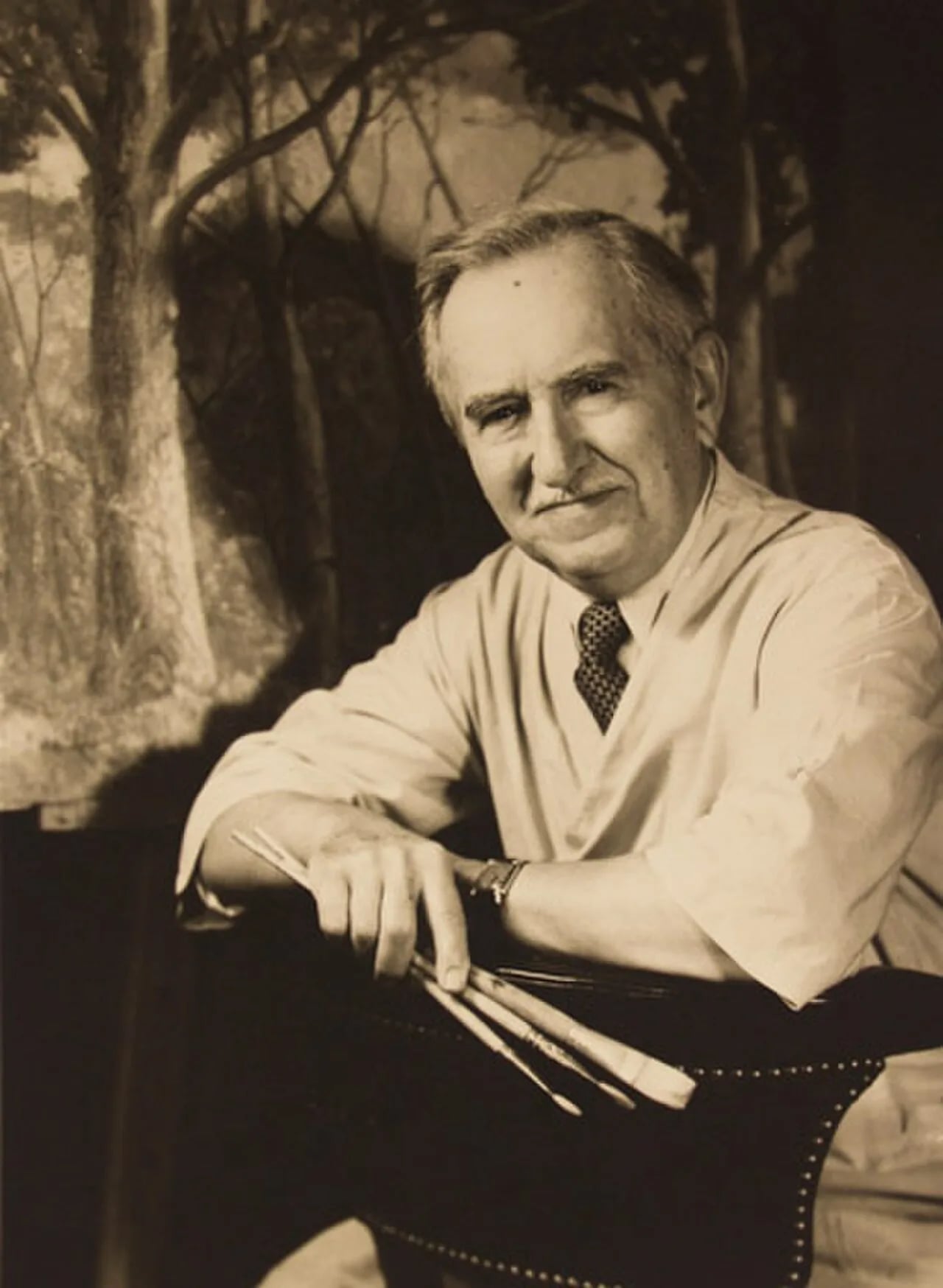 Porträt von Frank Nuderscher (1880–1959) – Gedenkseite