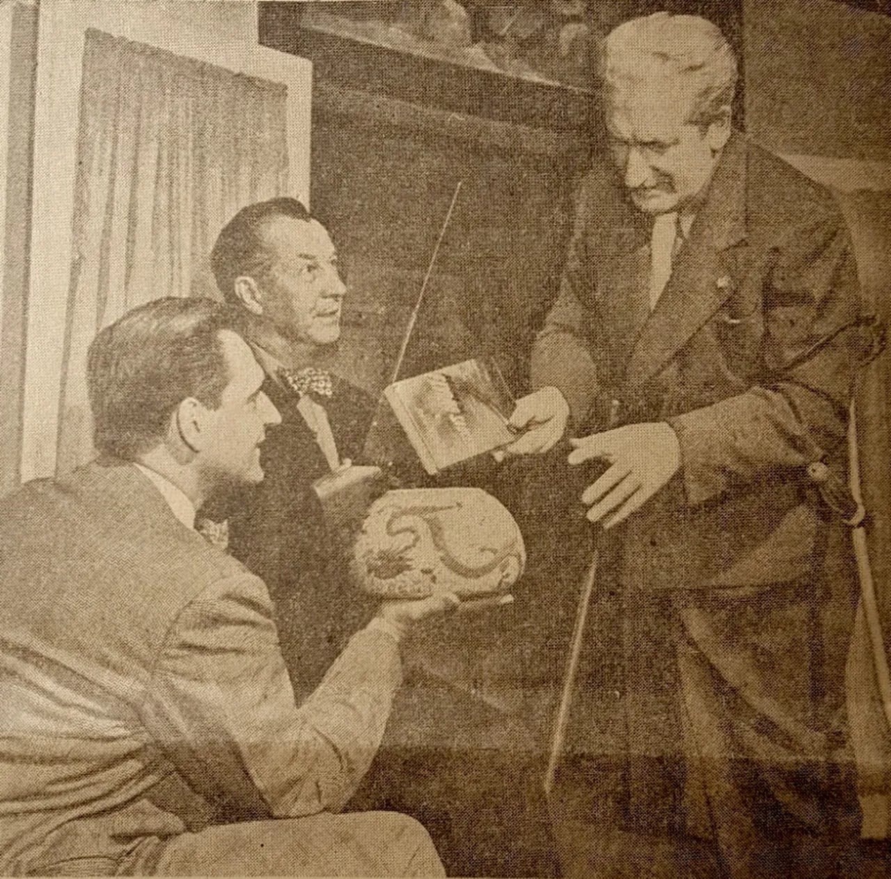 Porträt von Frank Scully (1892–1964) – Gedenkseite