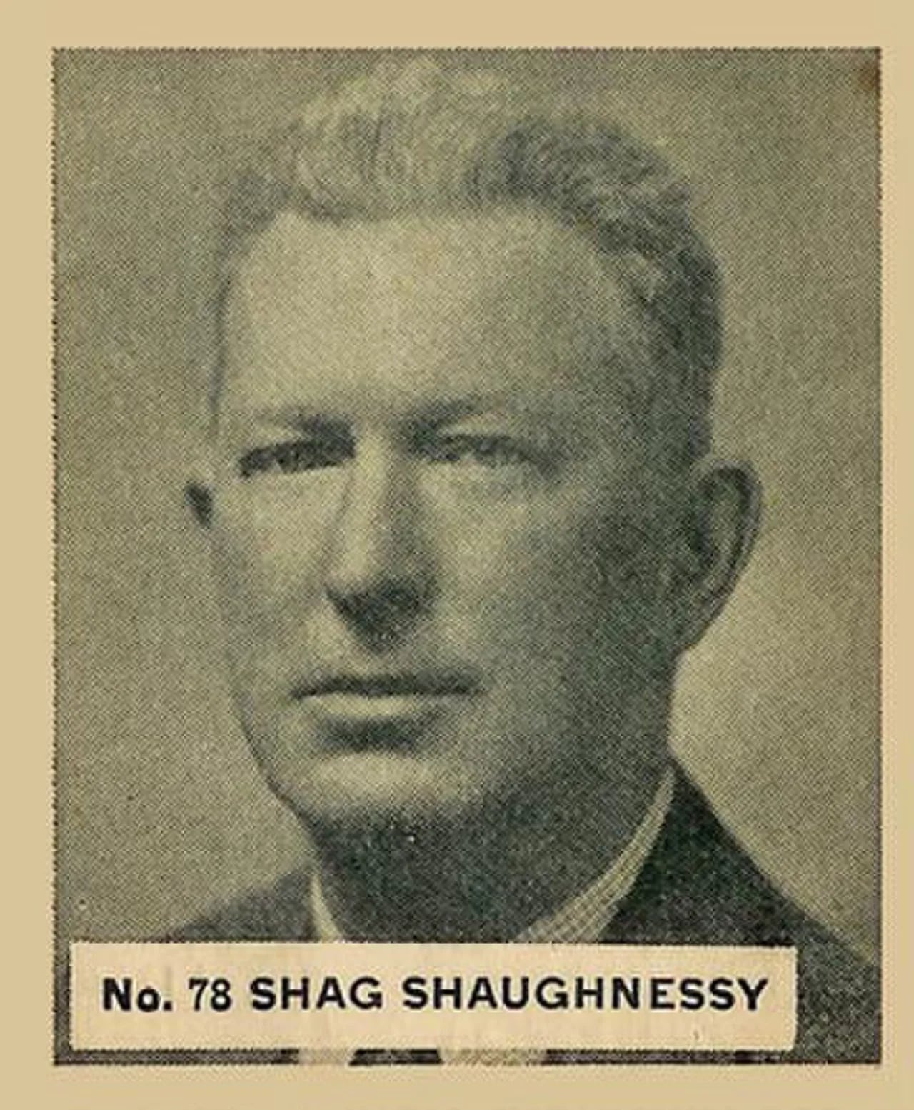 Porträt von Frank Shaughnessy (1884–1969) – Gedenkseite
