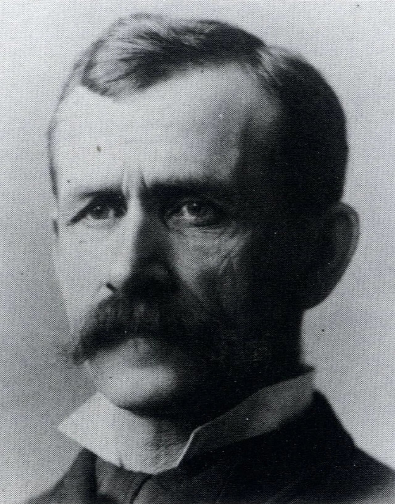 Porträt von Franklin B. Long (1842–1912) – Gedenkseite