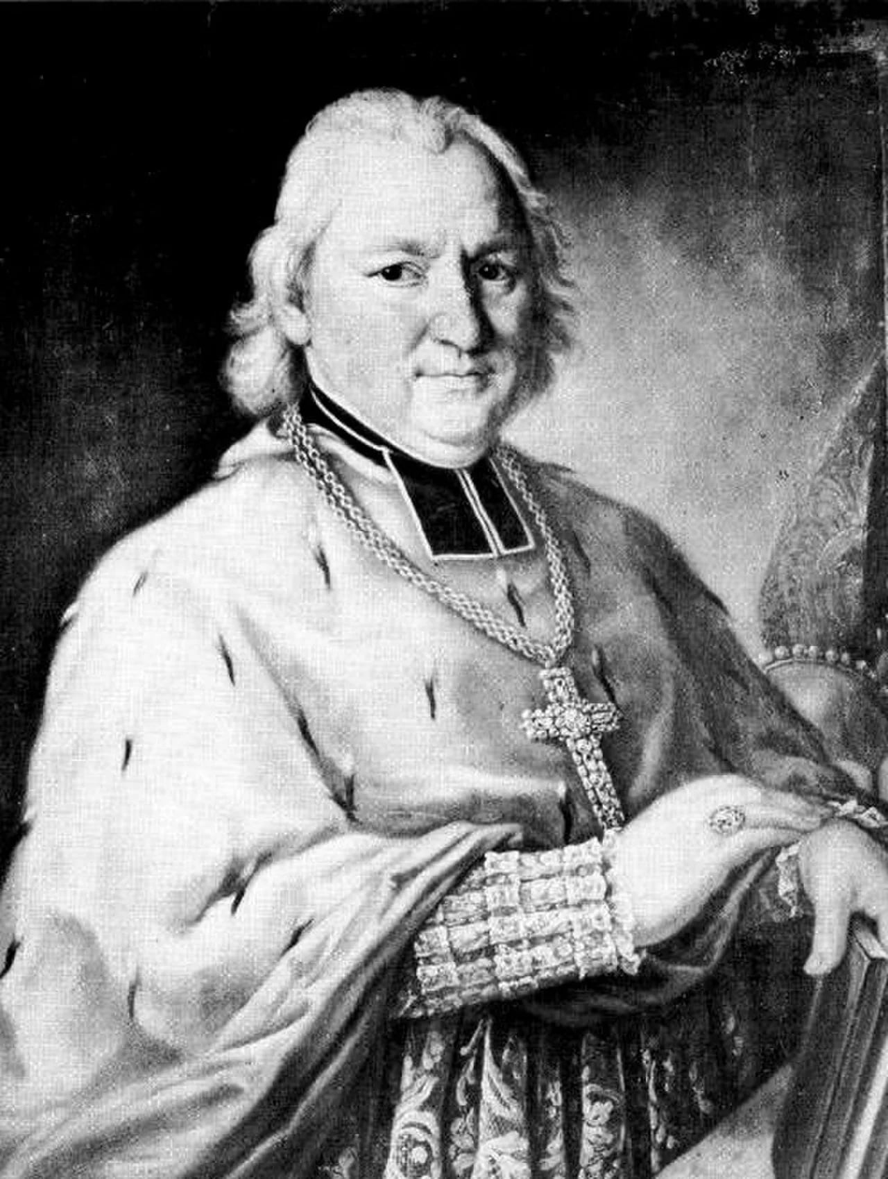 Porträt von Franz Xaver von Neveu (1749–1828) – Gedenkseite