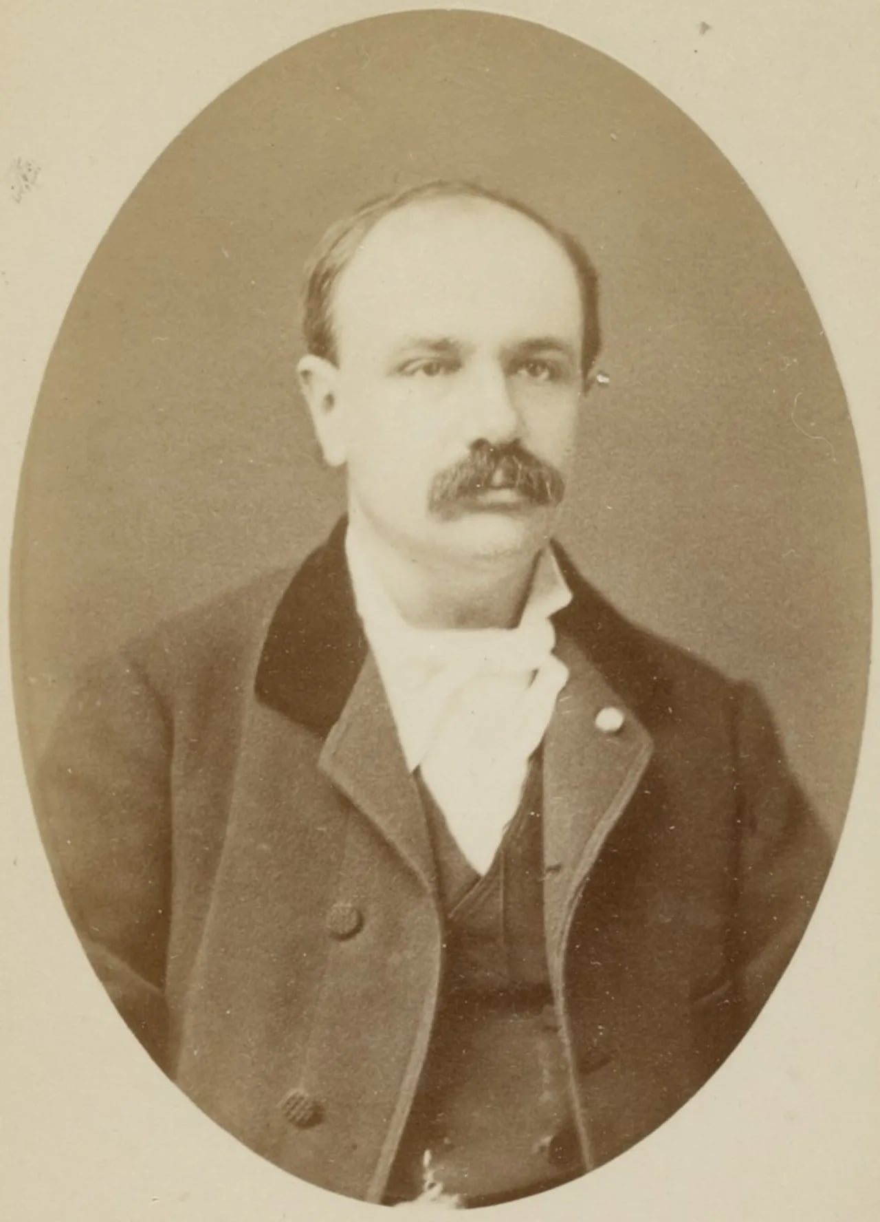 Porträt von Louis Marie Meschinet de Richemond (1839–1911) – Gedenkseite
