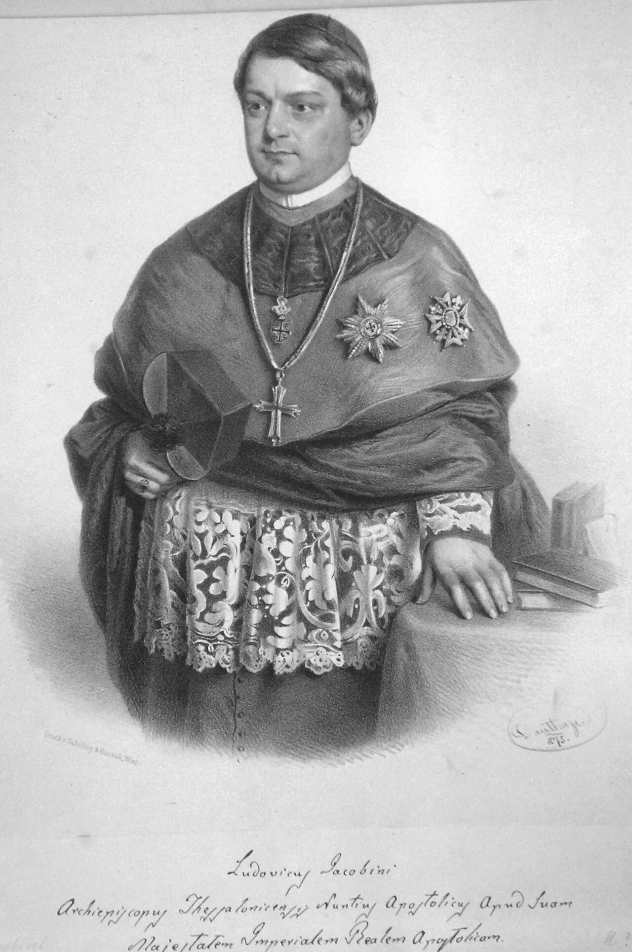 Porträt von Lodovico Jacobini (1832–1887) – Gedenkseite