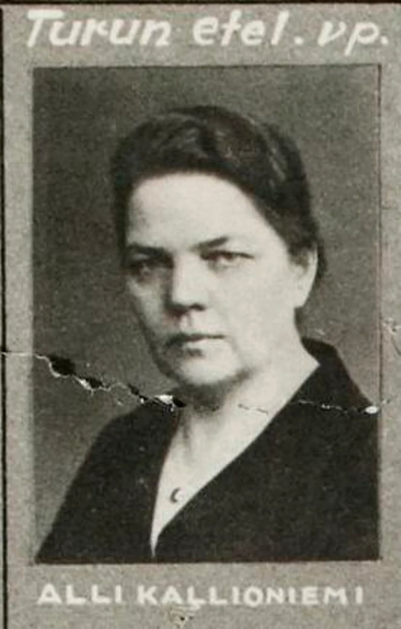 Porträt von Alli Kallioniemi (1885–1958) – Gedenkseite