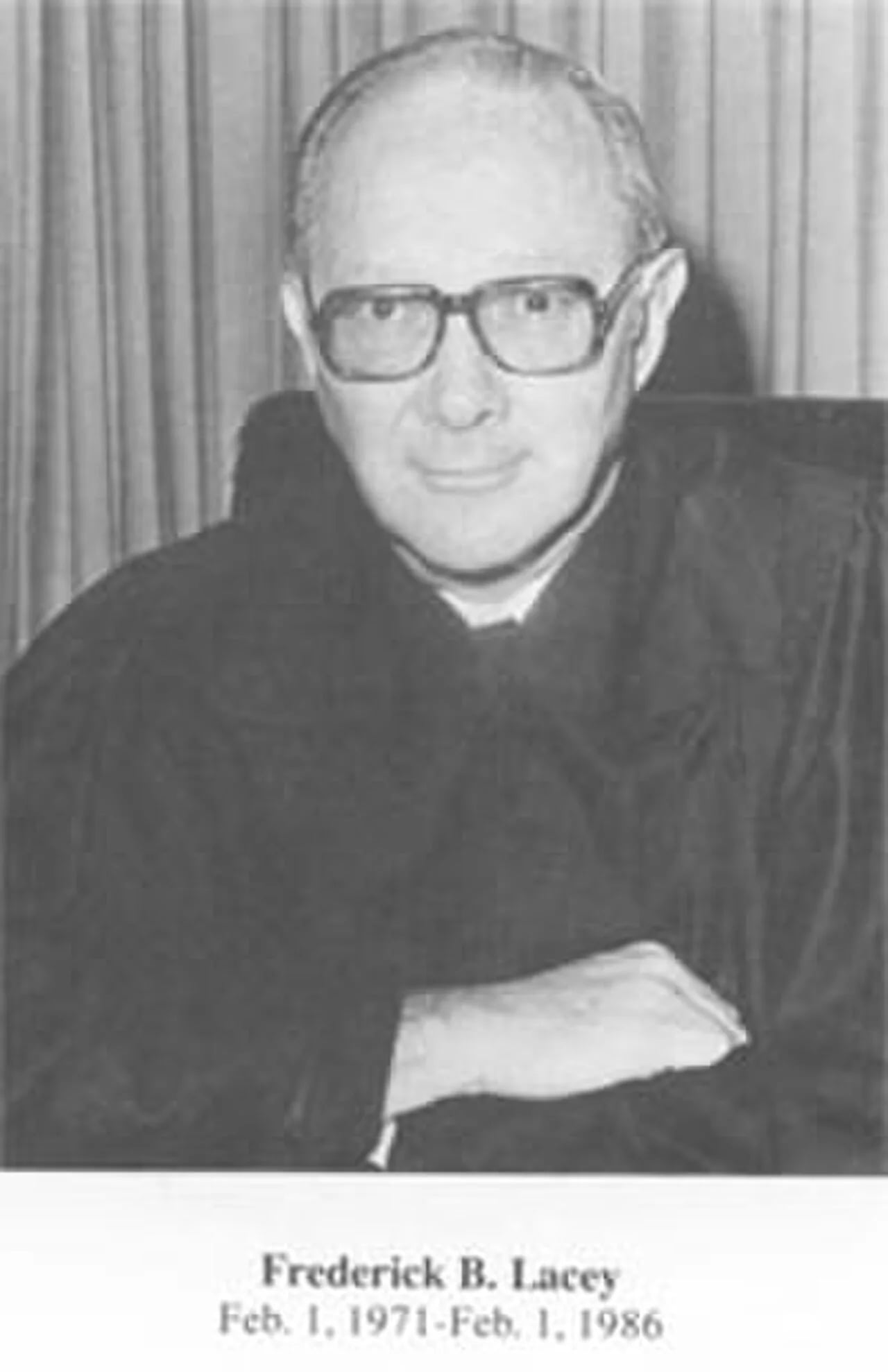 Portrait of Frederick Bernard Lacey (1920–2017) – memorial page