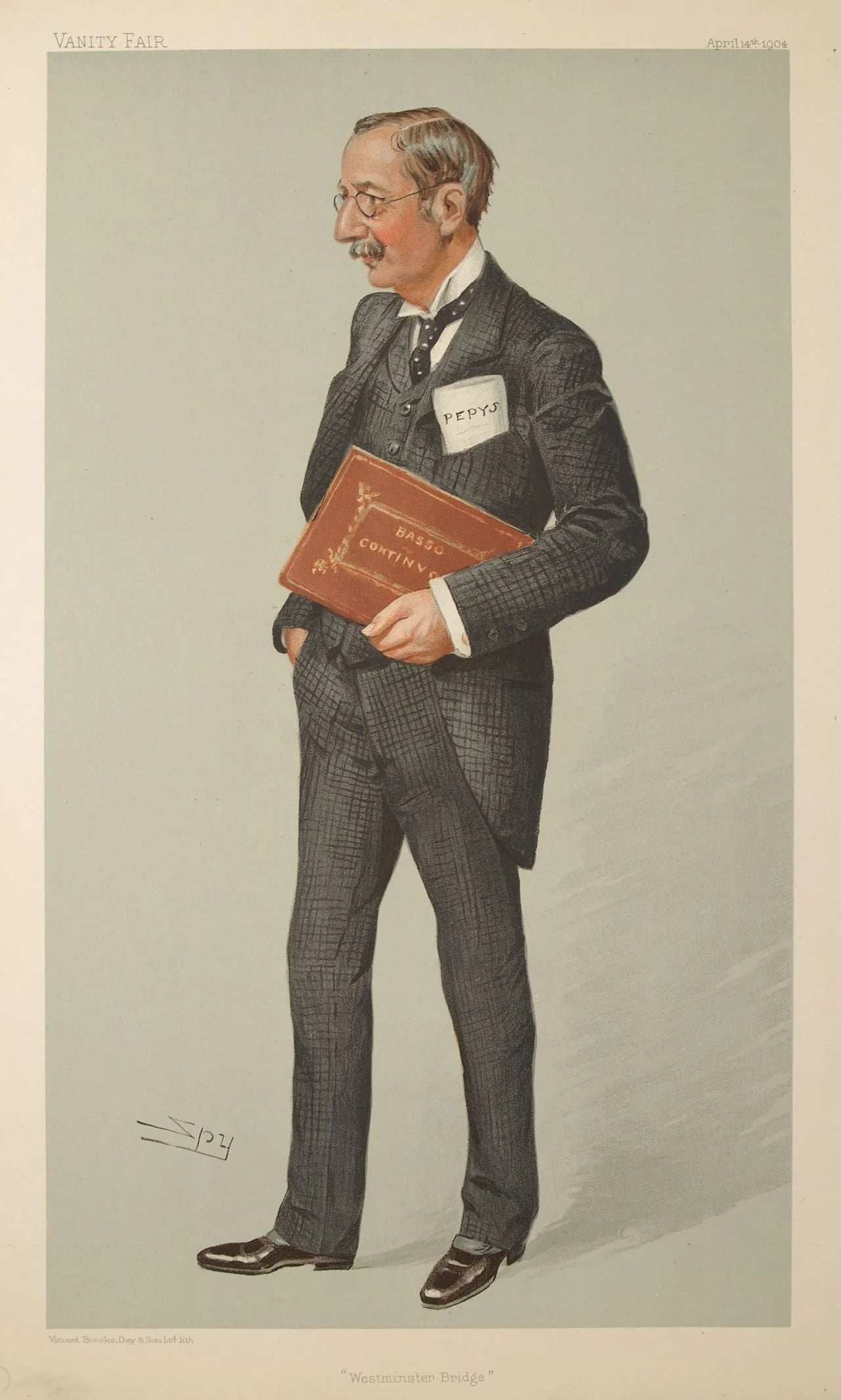 Portrait of Frederick Bridge (1844–1924) – memorial page