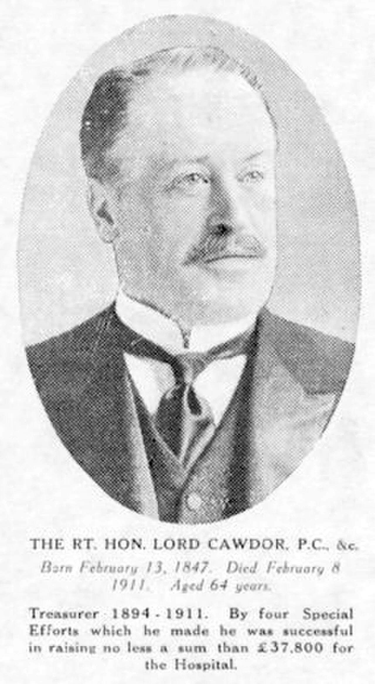 Porträt von Frederick Campbell, 3rd Earl Cawdor (1847–1911) – Gedenkseite