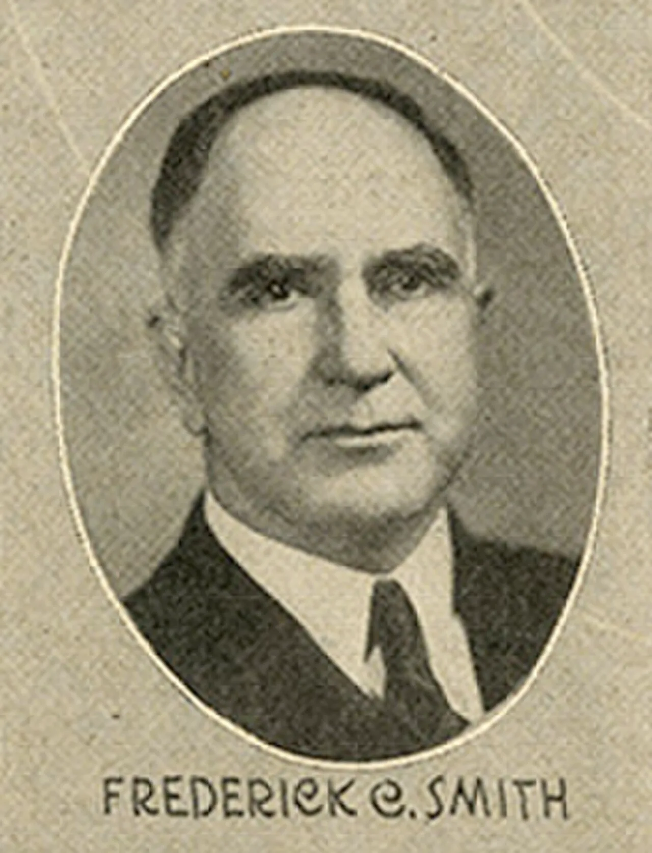 Porträt von Frederick Cleveland Smith (1884–1956) – Gedenkseite