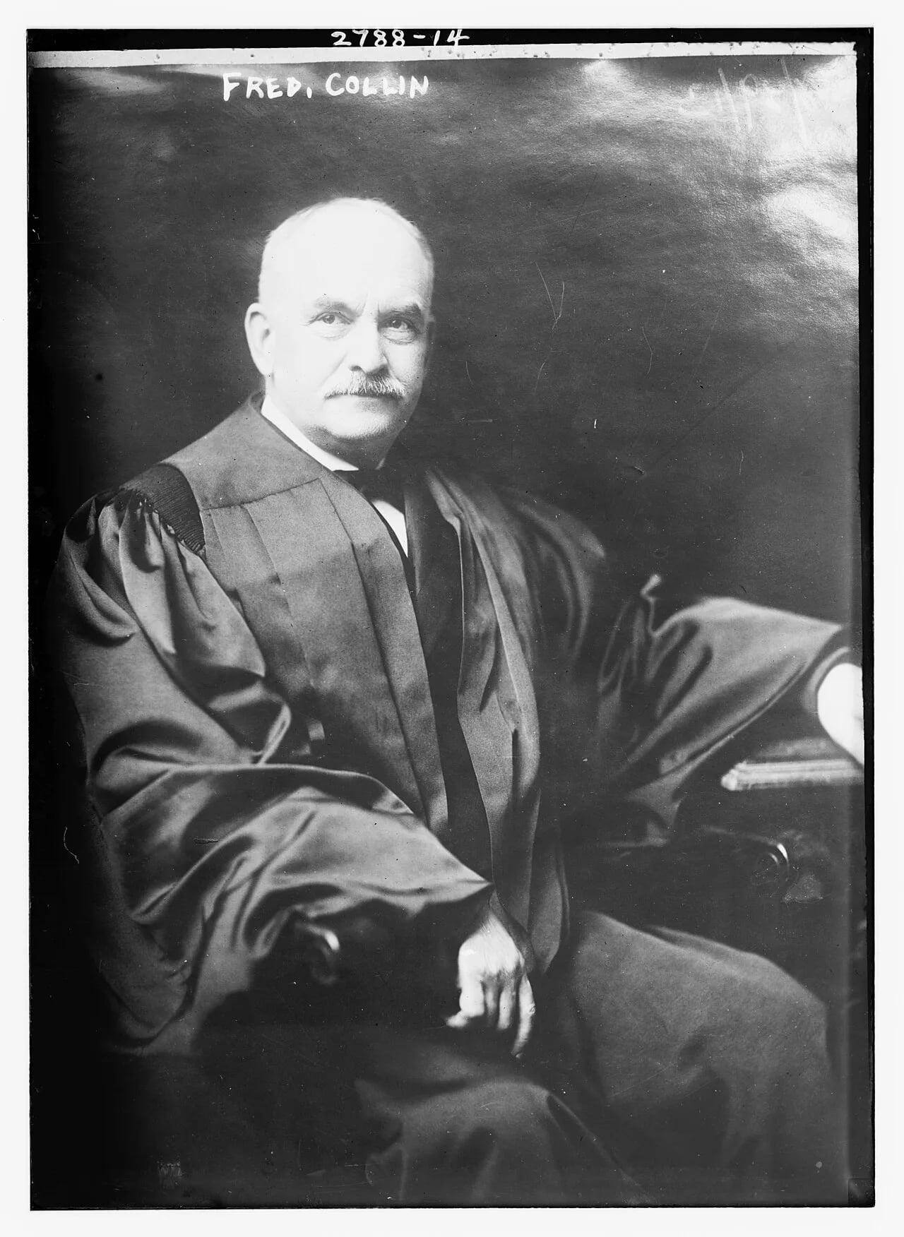 Porträt von Frederick Collin (1850–1939) – Gedenkseite