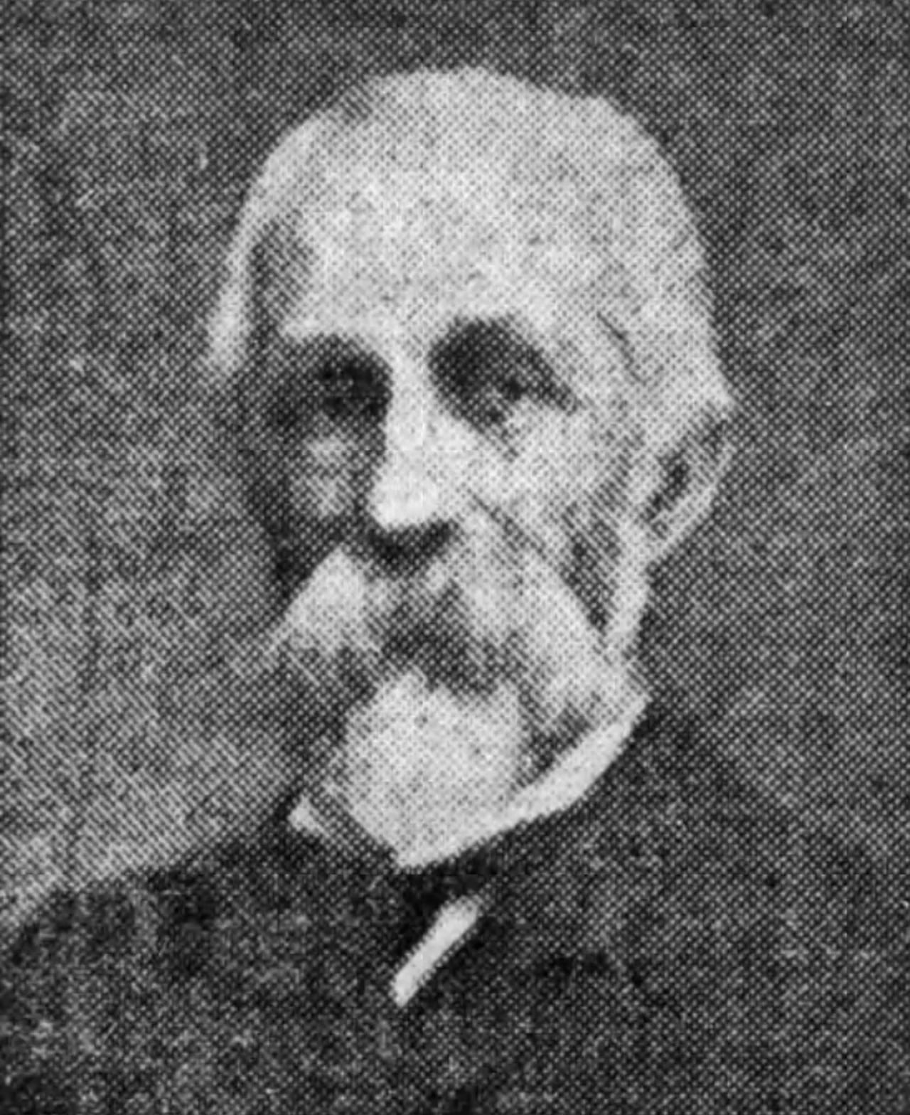 Portrait of Frederick Davey (1847–1926) – memorial page