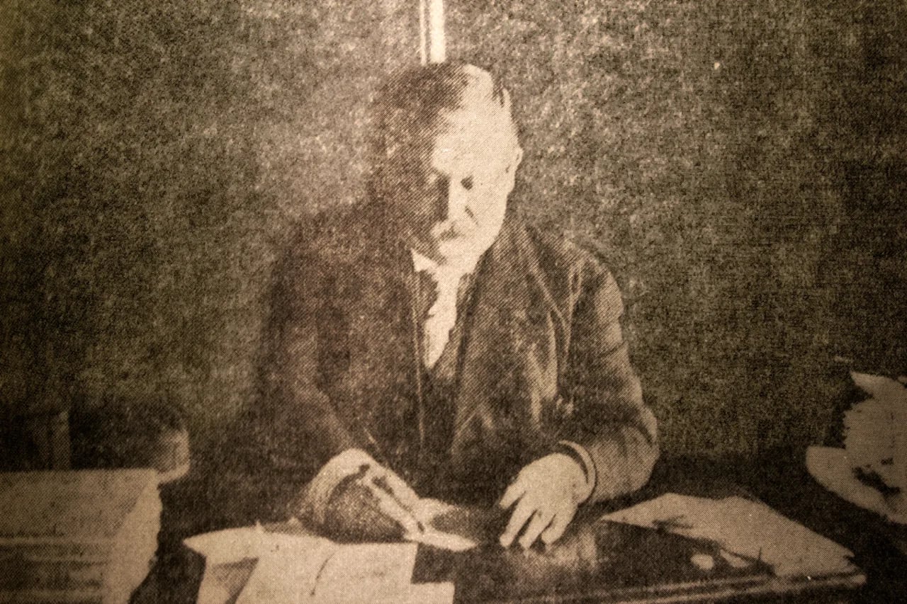 Portrait of Frederick H. Dyer (1849–1917) – memorial page
