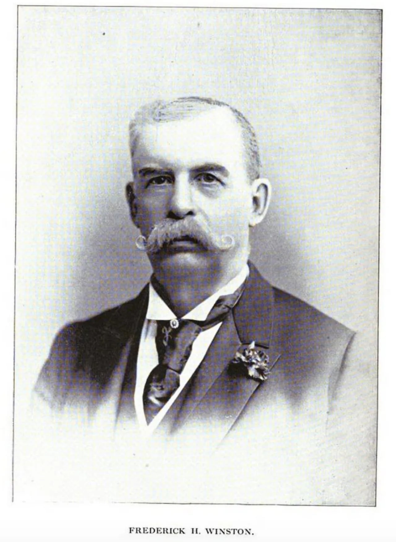 Portrait of Frederick Hampden Winston (1830–1904) – memorial page