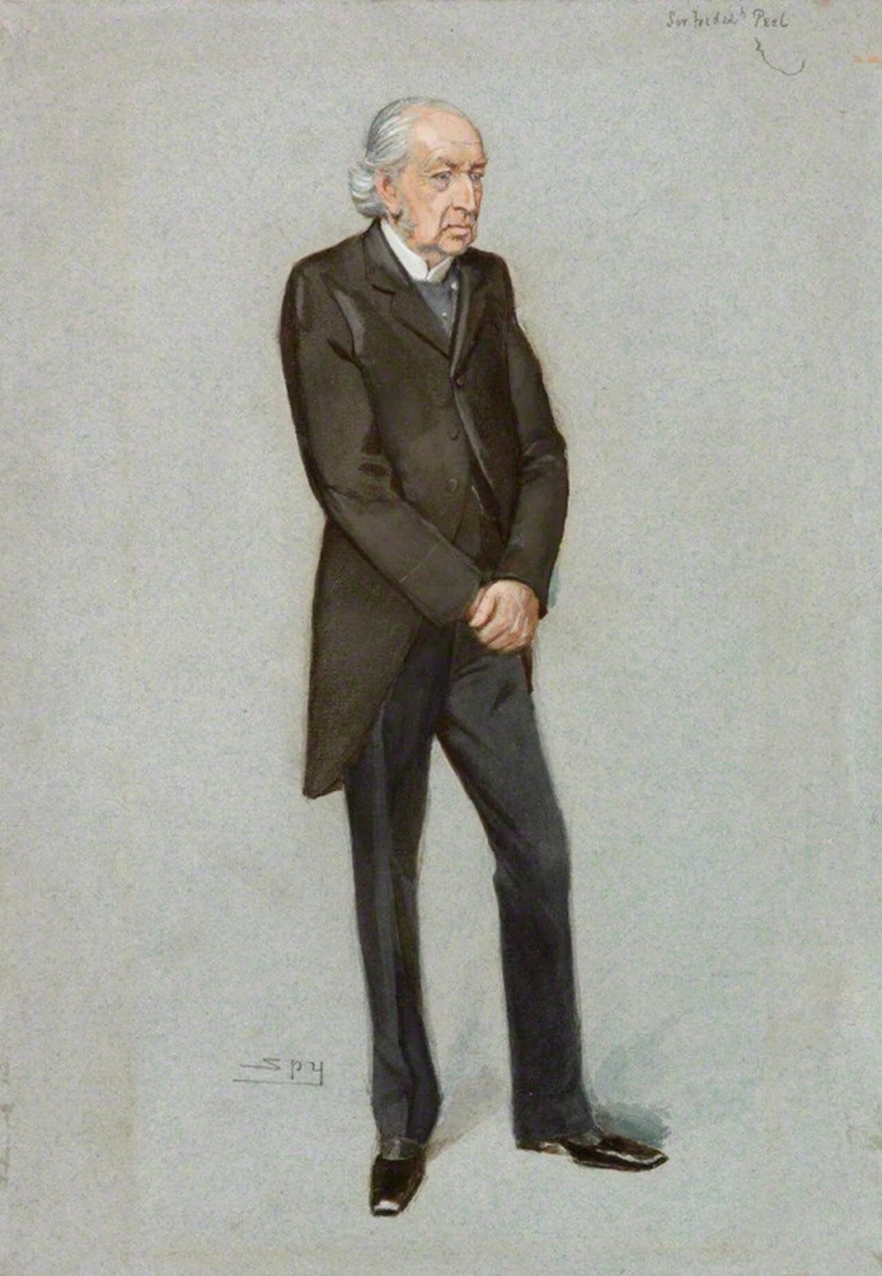 Porträt von Frederick Peel (1823–1906) – Gedenkseite