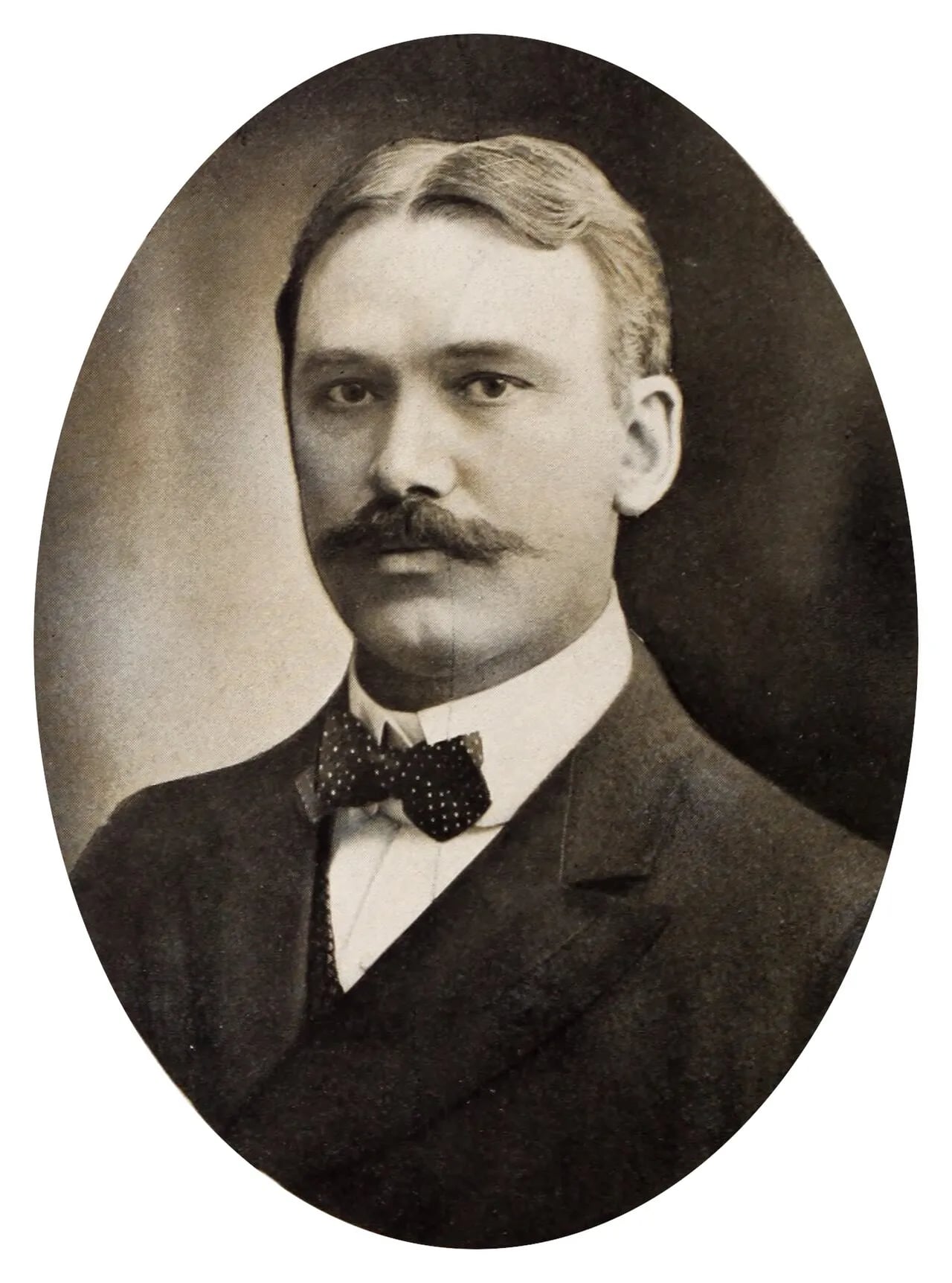 Porträt von Frederick Peterson (1859–1938) – Gedenkseite