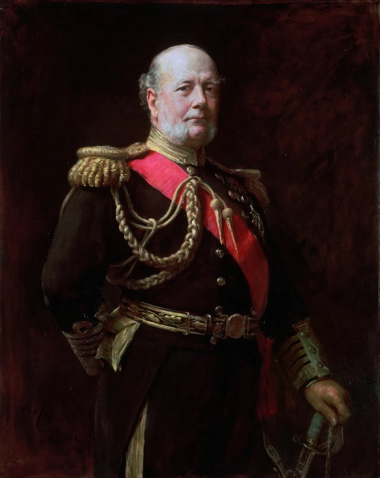 Portrait of Frederick Richards (1833–1912) – memorial page