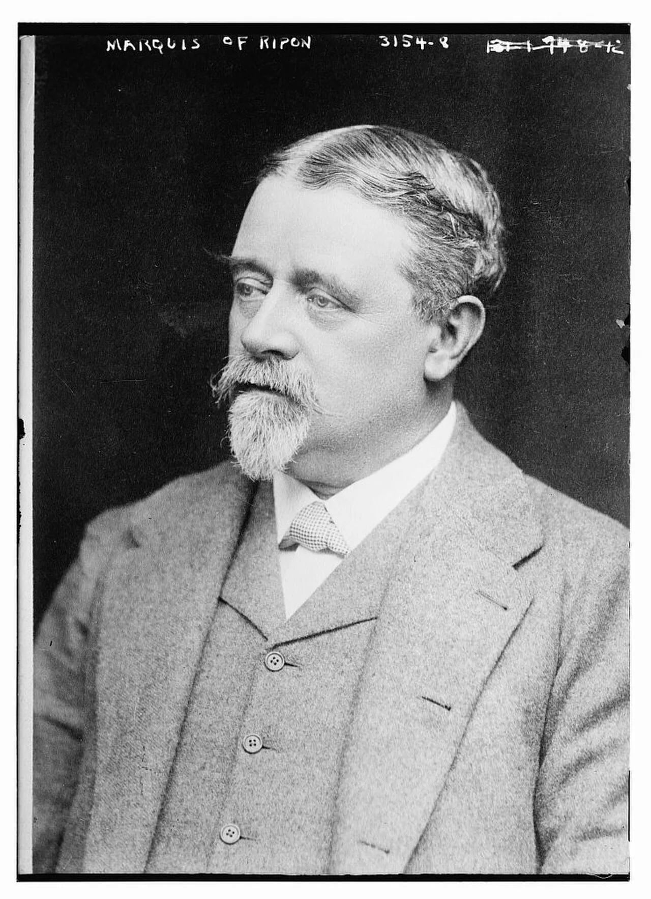 Portrait of Frederick Robinson, 2nd Marquess of Ripon (1852–1923) – memorial page