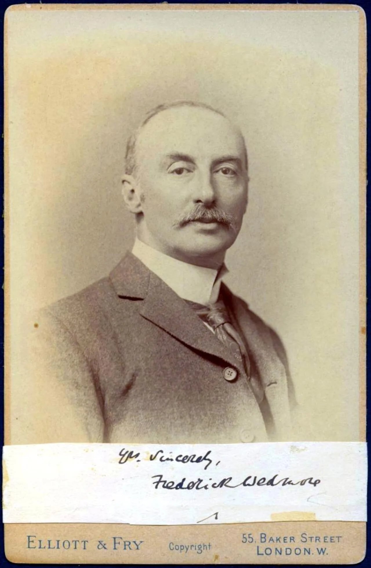 Portrait of Frederick Wedmore (1844–1921) – memorial page