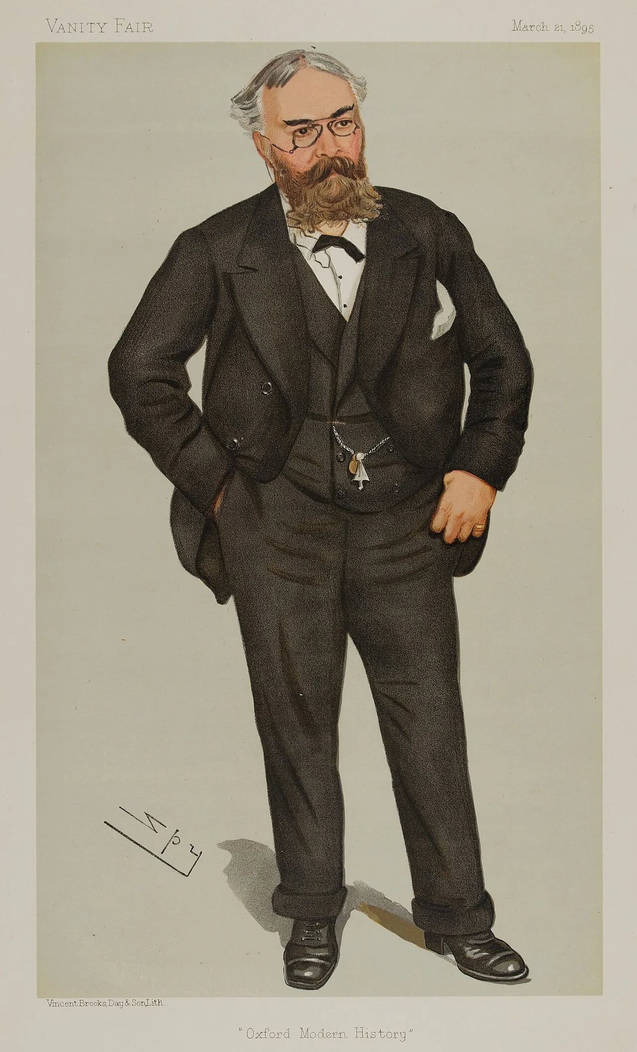 Porträt von Frederick York Powell (1850–1904) – Gedenkseite