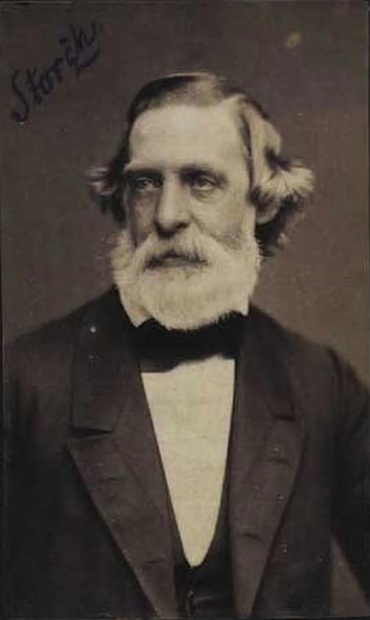 Porträt von Frederik Ludvig Storch (1805–1883) – Gedenkseite