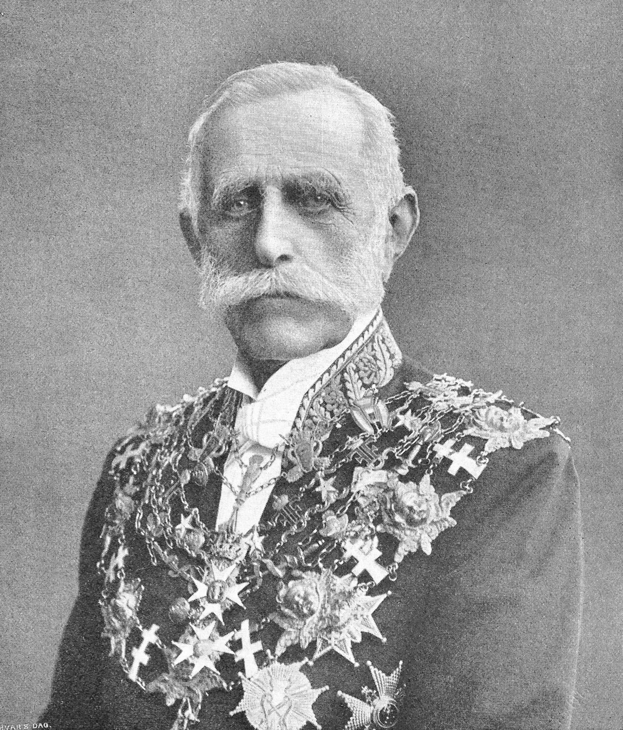 Porträt von Fredrik von Essen (1831–1921) – Gedenkseite