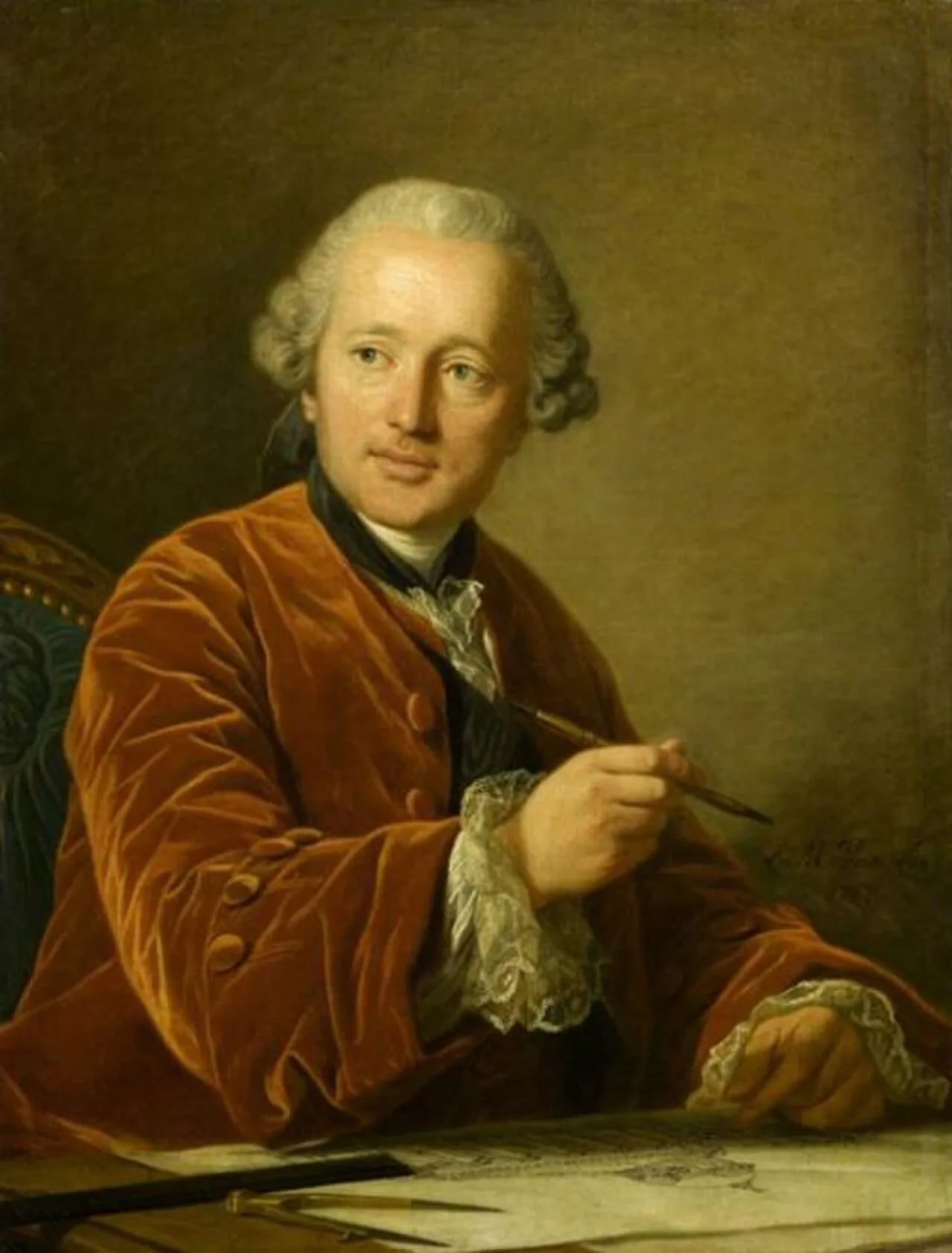 Portrait of Jacques-Germain Soufflot (1713–1780) – memorial page