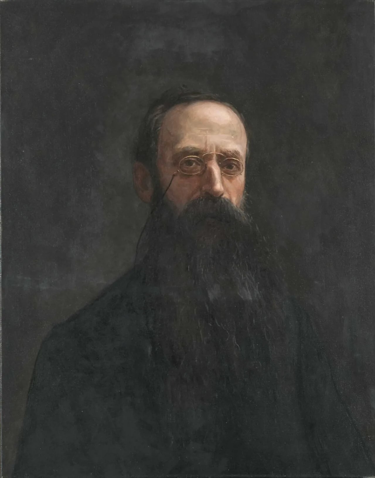 Porträt von Frithjof M. Plahte (1836–1899) – Gedenkseite