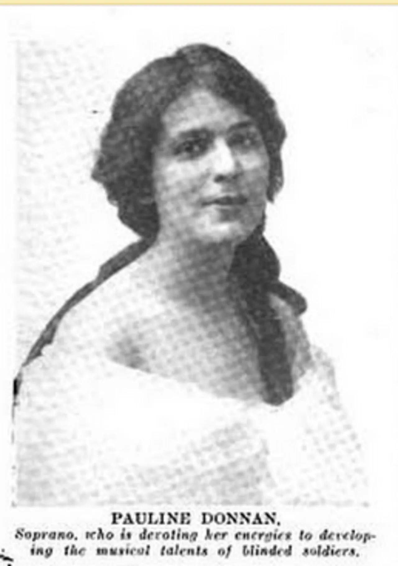 Portrait of Pauline Donnan (1885–1934) – memorial page