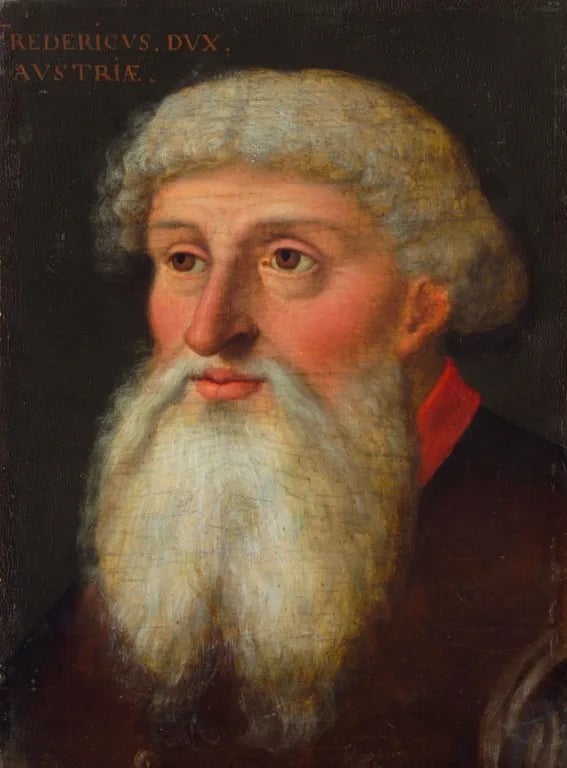 Porträt von Friedrich IV. (1382–1439) – Gedenkseite