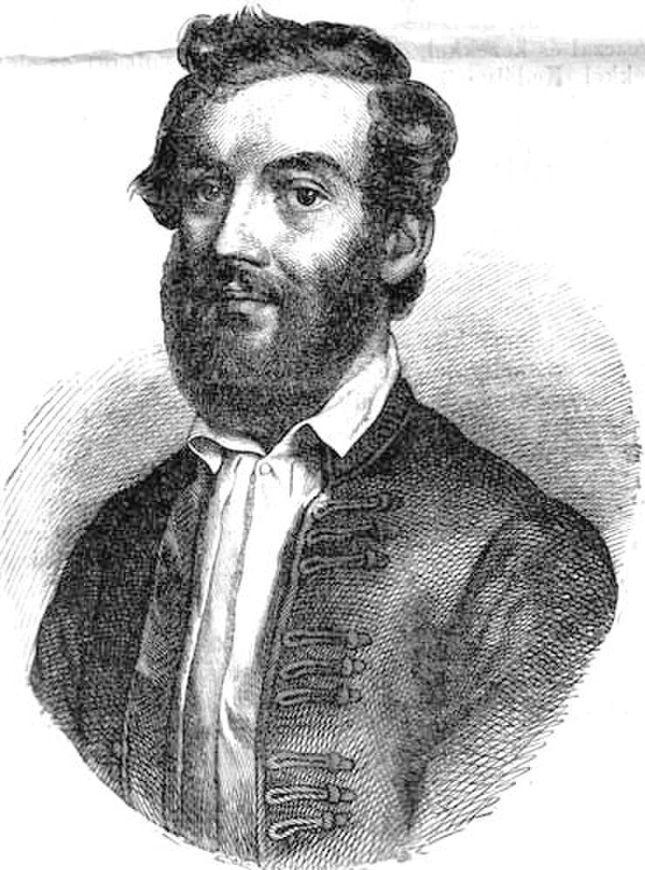 Portrait of Péter Uzdy (1808–1846) – memorial page