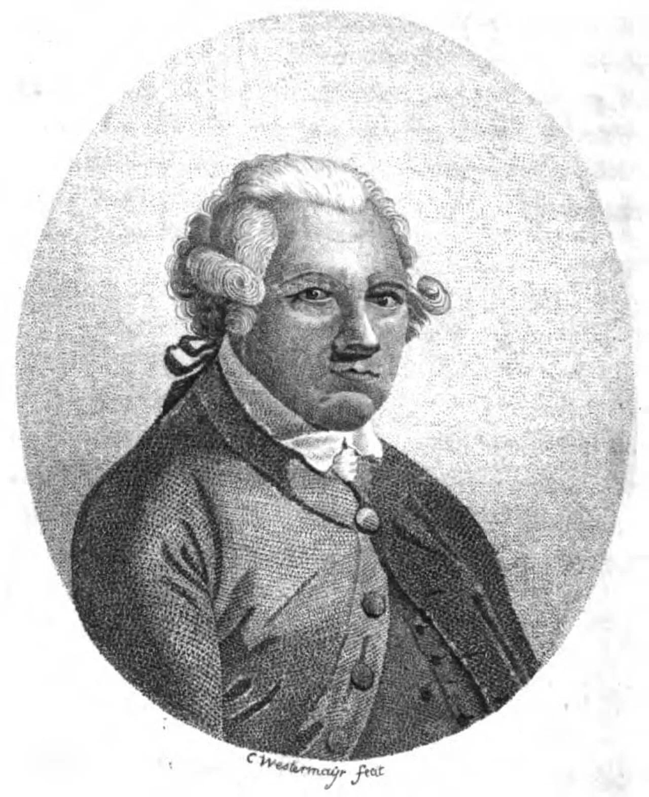 Portrait of Alexander Dalrymple (1737–1808) – memorial page
