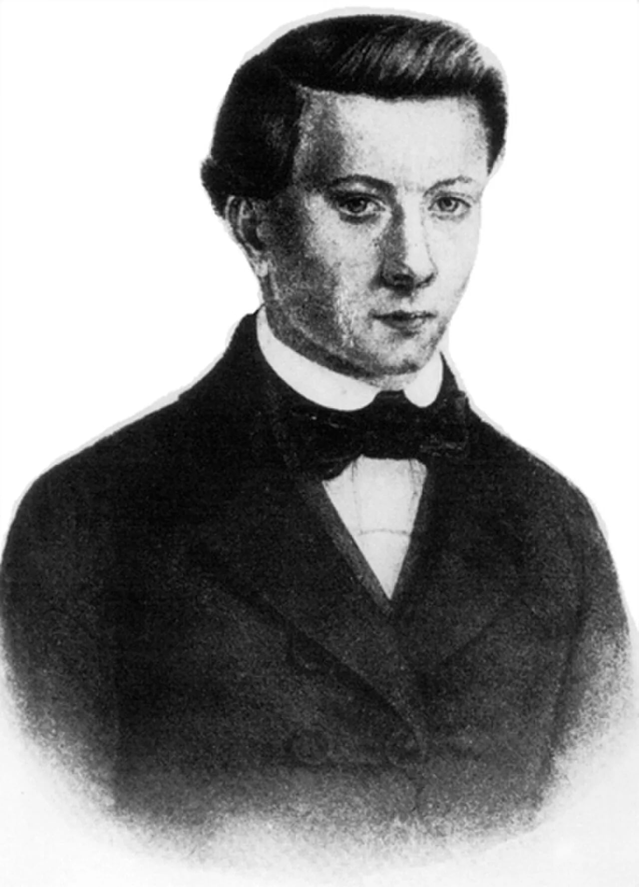 Porträt von Félix Thyes (1830–1855) – Gedenkseite